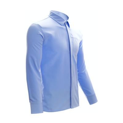 China Men's Breathable Suits Summer Sweat-absorbent Short Sleeve Shirt for sale