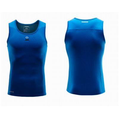 China QUICK DRY Snug Fit Fitness in Summer One Way Dry Fabric T-Shirt Sleeveless Vest for sale