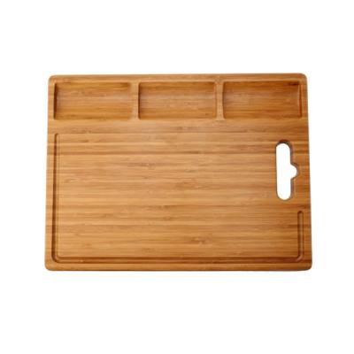 China Sustainable Natural Bamboo Cutting Board Bamboo Chopper Eco-Friendly for sale