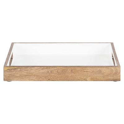 China Modern 100% Natural Eco-Friendly 13 x 17 Inch Wooden Trays for sale