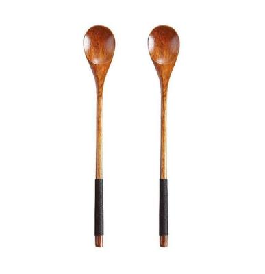 China Wooden Design Small Spoons Sustainable Spoon Widely Used Nice Wooden Coffee for sale