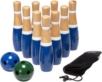 China (10 lbs) Good Quality 40-49kg Bowling Games Bowling Ball Set Wholesale Customized Indoor Or Outdoor Games for sale