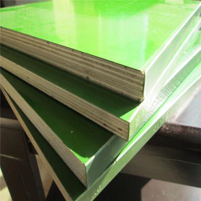 China Plastic price 18mm exterior green plywood for sale