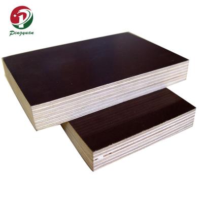 China Exterior Professional Black/Brown Brown Film Faced Plywood With Twice Encouraged Construction for sale