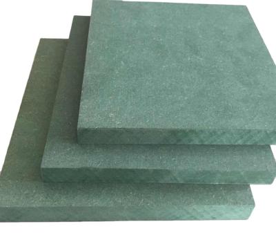 China 18mm Glue MDF Board Moisture Proof Waterproof Boards/Water Resistant MDF/Waterproof Green MDF for sale