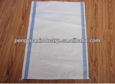 China Flour moisture proof bag, plastic woven bag, pp woven bags/PP woven bag 55X105cm /50KG for sale