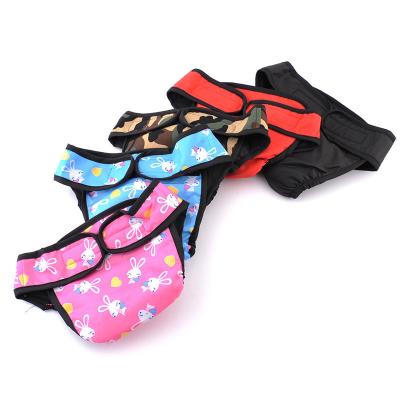 China Wholesale Viable Female Physiological Washable Safety Dog Menstrual Pants Pets Cloth Diapers for sale