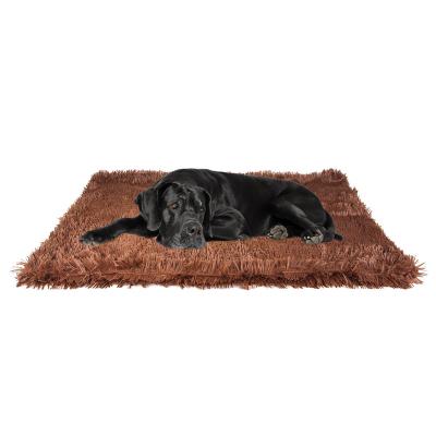 China Yiwu Feishang OEM&ODM Pet Blanket&Throws Mat Warm Dog Bed Soft Fleece Stocked Fluffy Bed For Cats Pet for sale