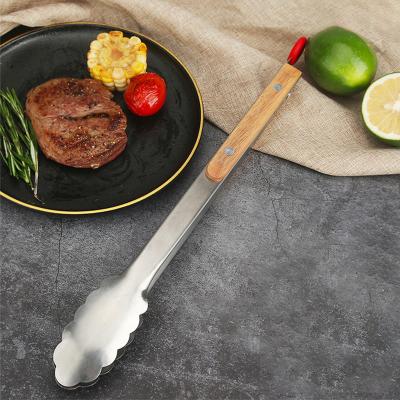 China Surprise Price Sample Support Utensils Stainless Steel Metal Metal Food Sustainable Tongs for sale