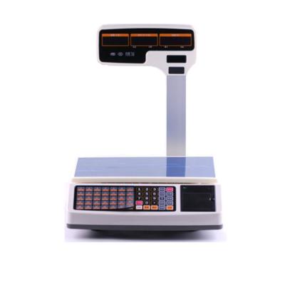 China Weight and print work 1000 plus storage scale with receipt printer with RJ11 port and cash drawer special set for pos register system for sale