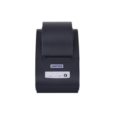 China Thermal printer 58mm black and white desktop position sticker label barcode labeling machine HS-58D for sale