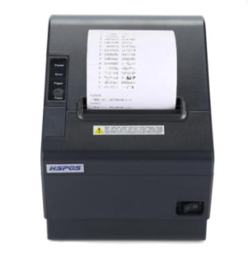 China Hospos Black And White High Speed ​​80mm POS Thermal Printer With Driver Download For Receipt Printing Display Restaurant for sale