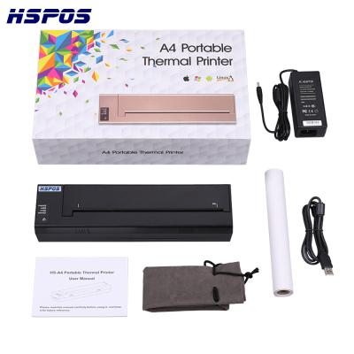 China A4 Printer With Free App Wireless Thermal USB Black And White HSPOS Coupons Prices And Wifi Ports Tattoo Printer HS-A4K for sale