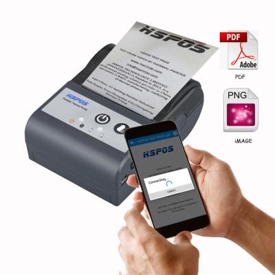 China 48mm HSPOS Thermal Mobile Receipt Printer 58mm BT Portable Printer HS-591AI PDF File Printing for sale