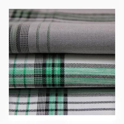 China Anti-Static Popular Check Repairs Shirting Canvas Fabric for sale