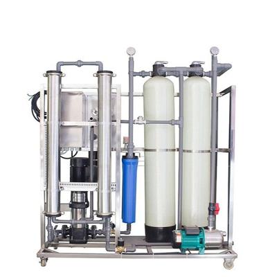 China Hotels Stainless Steel Water Treatment Machine Water Purification System Pure Water Filtration Equipment / Reverse Osmosis zu verkaufen