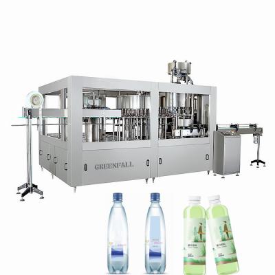 China High Precision Fill Level Automatic Pure Water Mineral Water Juice Filling And Capping Machine Production Line for sale