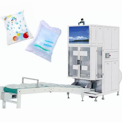 China Automatic Beverage Water Sachet Packaging Machinery Plastic Bag Water Packaging Machine 3L- 10L 400-600 BAGS/H 5-10L à venda