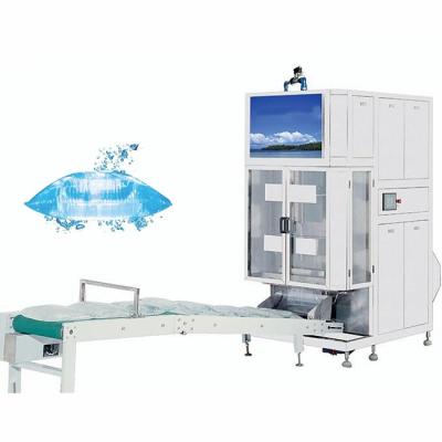 China Beverage 600 Bags / Hour Bagged Natural Mineral Water Plant / Pure Water Pouch Equipment for sale