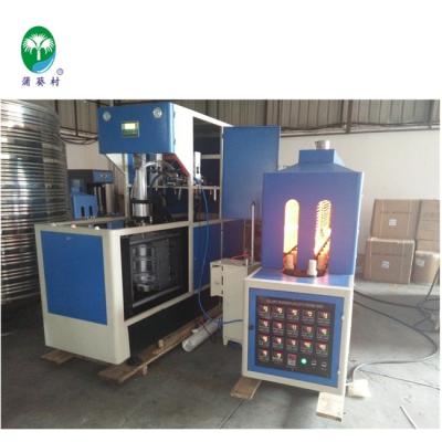 China 3l 5l 10l 20l Semi Automatic Bottle Shampoo Blowing Plastic Oil Water Bottle Making Machine Blowing Production Line Stretch Blow Molding Machine en venta