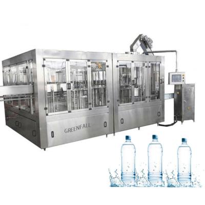 China Automatic Advanced Beverage Bottle Beverage Filling Machine / Bottled Water Making Machine Te koop