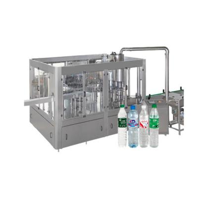 China Beverage 3 in 1 Small Drinking Water Mineral Equipment Automatic Pet Bottle Water Filling Machine Te koop