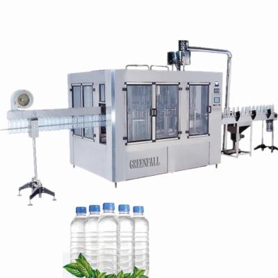 中国 Beverage Jiangmen three in one mineral water juice filling machine pure water filling equipment 販売のため