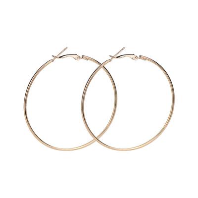 China 2021 Classic Circle Party Gift Circle Metal Jewelry Women Hoop Earrings for sale