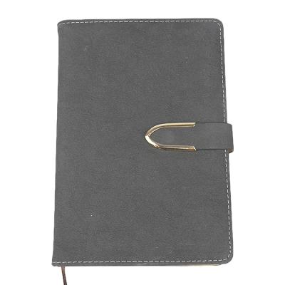 China Hardcover Maker Customized Logo Diary Planner PU Journal Student Leather Notebook for sale