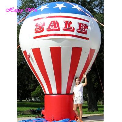 China Custom Outdoor Promotion Advertising Balloon, Giant Inflatable Rooftop Balloon, Custom Large Ground Balloons for sale