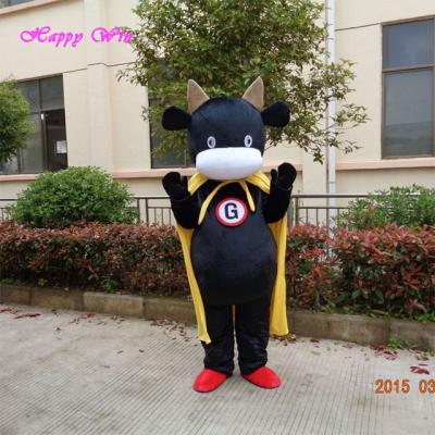 China Gift Customized Advertising Adult Sexy Cow Mascot Costume for sale