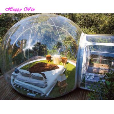 China Hot Products Promotion Sale Durable 0.8-1.0mm PVC/TPU Inflatable Clear Bubble Tent For Sale for sale