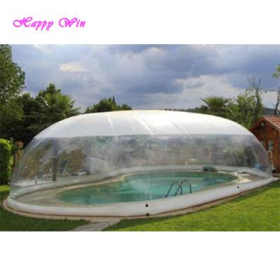 China Products Promotion Giant Inflatable Cover Tent Clear Inflatable Pool Bubble Dome Tent For Garden for sale