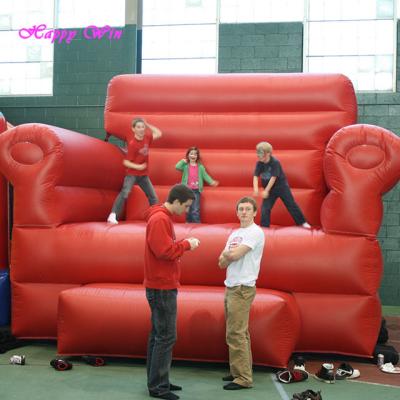 China Promotion Giant Inflatable Activity/Advertising Furniture Inflatable Sofa Red Inflatable Chair For Advertising for sale