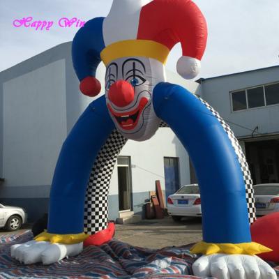 China Cheap Inflatable Clown Arch,Children's Paradise Clown Inflatable Arch Entrance Decoration Event Outdoor Advertising Promotion Theme for sale