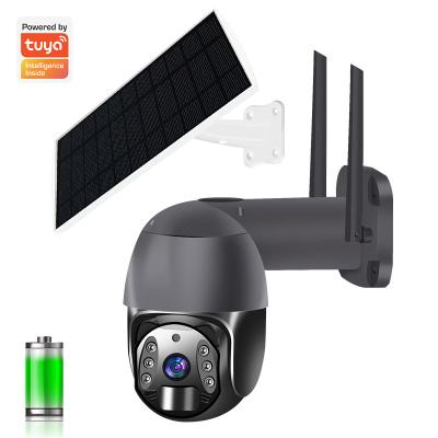 China Ptz 10x Solar Zoom Lens Camera 4g Sim Card Solar Camera Dual CCTV 4g Solar Video Surveillance BE-CCTV for sale