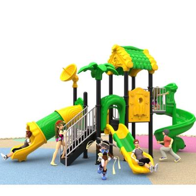 China Amusement Park Plastic Games Slide Tube Kindergarten Kids Play Earth Children Outdoor Playground for sale