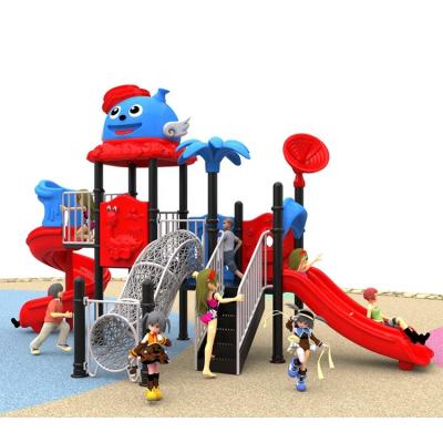 China 2023 Plastic New Style Plastic Swing And Slide Swing Sets Outdoor Playground Kids Swing Garden for sale