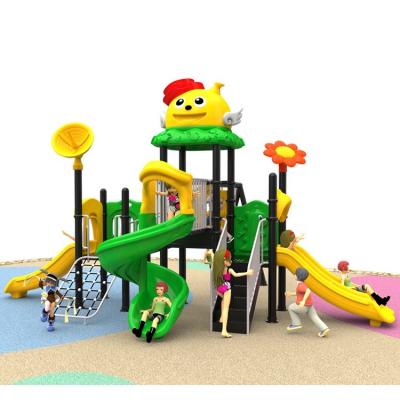 China Plastic Kids Playground Set Hotsale Kids Playground Equipment Outdoor Music Plastic Slide for sale