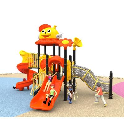 China Plastic Kids Playground Set Hotsale Kids Playground Equipment Outdoor Music Plastic Slide for sale