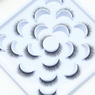 China Long Natural Silk Lashes Bling Diamond Eyelash Package 3d Glitter False Eyelashes for sale