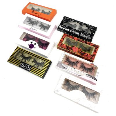 China Wholesale 3d Box False Mink Eyelashes Natural Soft False Mink Eyelashes Custom Mink Eyelashes for sale