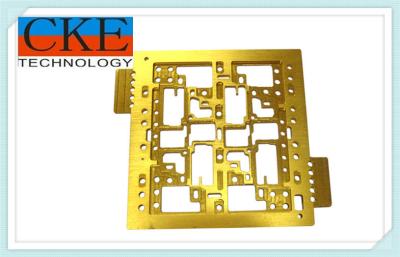 China 0.005mm Grinding Sheet Metal Stamping Parts , CNC Brass Turning Plate For Computers for sale