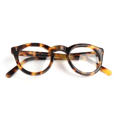 China 2021 Unisex Luxury Men Women Brand Designer Retro Acetate Optical Glasses for sale