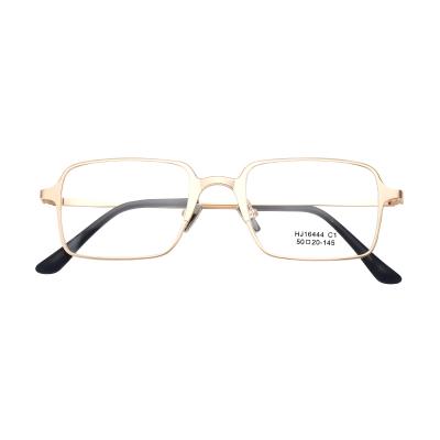 China Newest classic vintage optical frames full metal eyeglasses fashion unisex glasses frame for sale