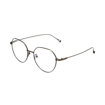 China Unisex Bulk Glasses Frames Eyewear Optical Woman Metal Male Glasses for sale