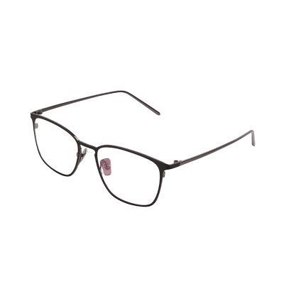 China Custom Square Glasses High Quality Titanium Optical Frame Unisex for sale