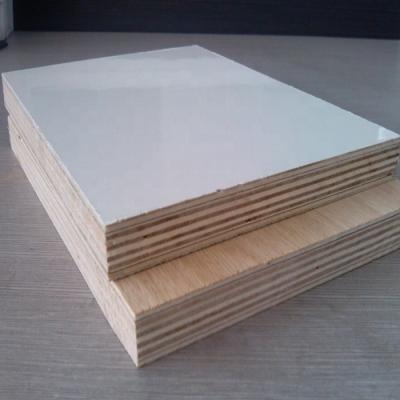 China Modern Furniture Grade White Polyerster Plywood for sale