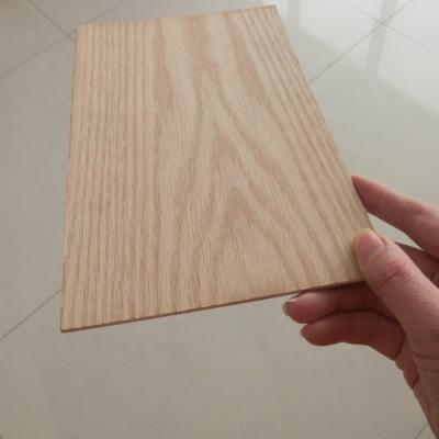 China 3mm modern natural red oak plywood for door skin for sale