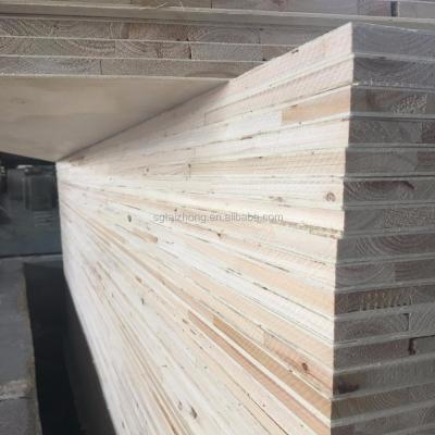 China Natural Wood Furniture / Veneer /Floor Block Pine Core Block Board Of Door With Various Thickness for sale